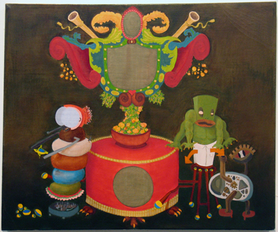Monster Cake Cartouche (private collection)
