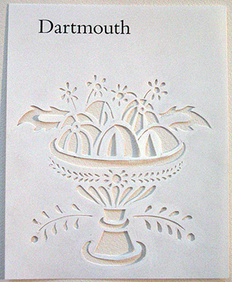 New England Puritan Furniture Stencil