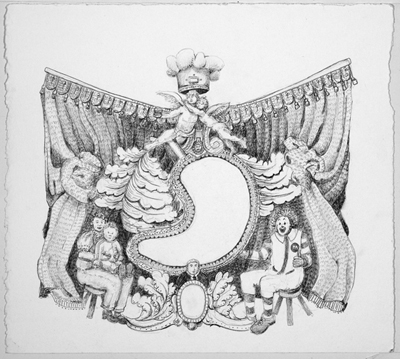 Ronald McDonald and the Fat Baby Cartouche (private collection)
